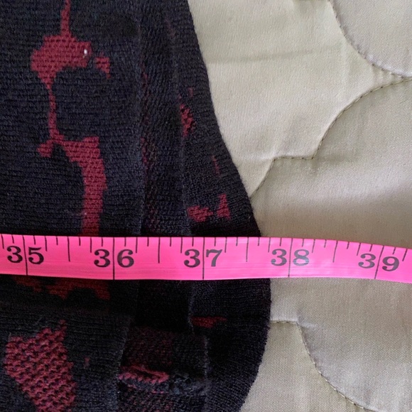 Cato fit and flare black red dress M - Picture 6 of 6